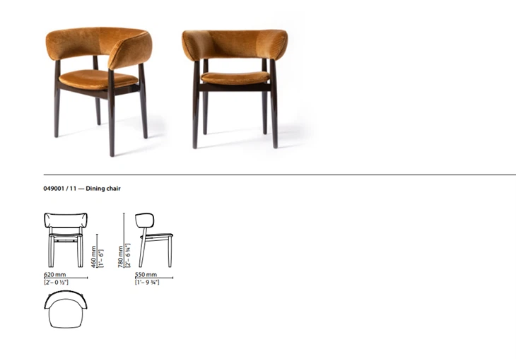 Modern Restaurant Chair Design