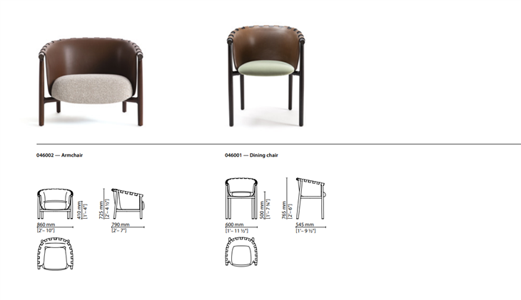 Modern Restaurant Chair Design